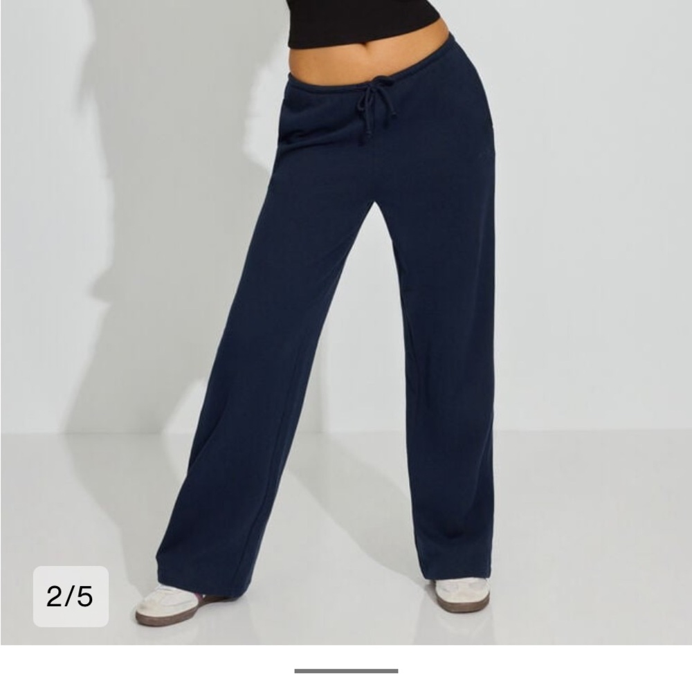 Garage Navy Blue Track Pants